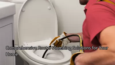 Comprehensive Rooter Plumbing Solutions for Your Home Comprehensive Rooter Plumbing Solutions for Your Home