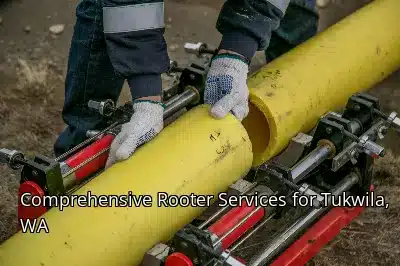 Comprehensive Rooter Services for Tukwila, WA Comprehensive Rooter Services for Tukwila, WA