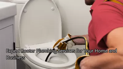 Expert Rooter Plumbing Services for Your Home and Business Expert Rooter Plumbing Services for Your Home and Business