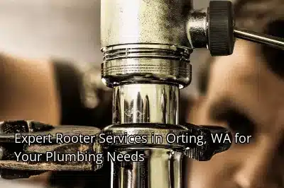 Expert Rooter Services in Orting, WA for Your Plumbing Needs Expert Rooter Services in Orting, WA for Your Plumbing Needs