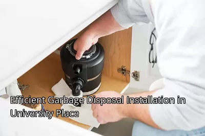 Efficient Garbage Disposal Installation in University Place