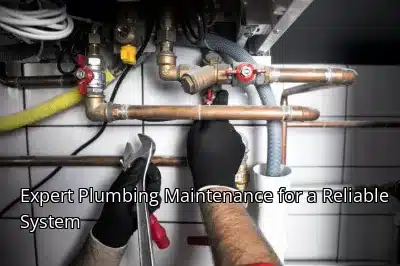 Expert Plumbing Maintenance for a Reliable System