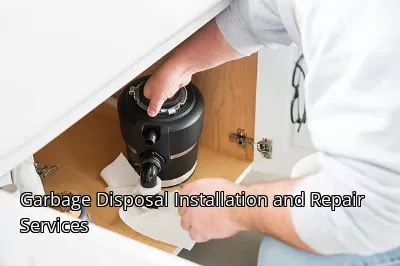 Garbage Disposal Installation and Repair Services