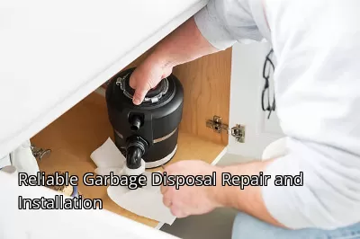 Reliable Garbage Disposal Repair and Installation