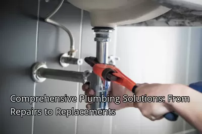 Comprehensive Plumbing Solutions: From Repairs to Replacements