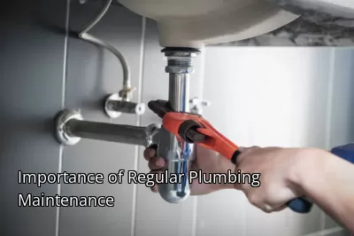Importance of Regular Plumbing Maintenance