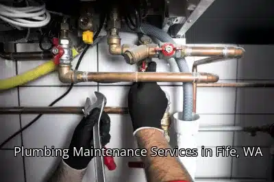 Plumbing Maintenance Services in Fife, WA