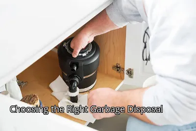 Choosing the Right Garbage Disposal Choosing the Right Garbage Disposal