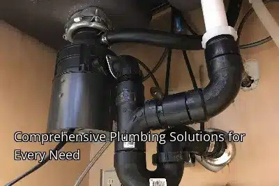 Comprehensive Plumbing Solutions for Every Need Comprehensive Plumbing Solutions for Every Need