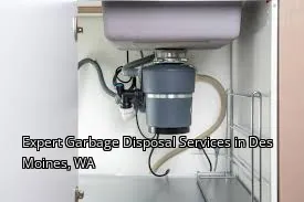 Expert Garbage Disposal Services in Des Moines, WA