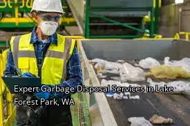 Expert Garbage Disposal Services in Lake Forest Park, WA