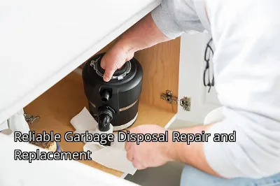 Reliable Garbage Disposal Repair and Replacement Reliable Garbage Disposal Repair and Replacement