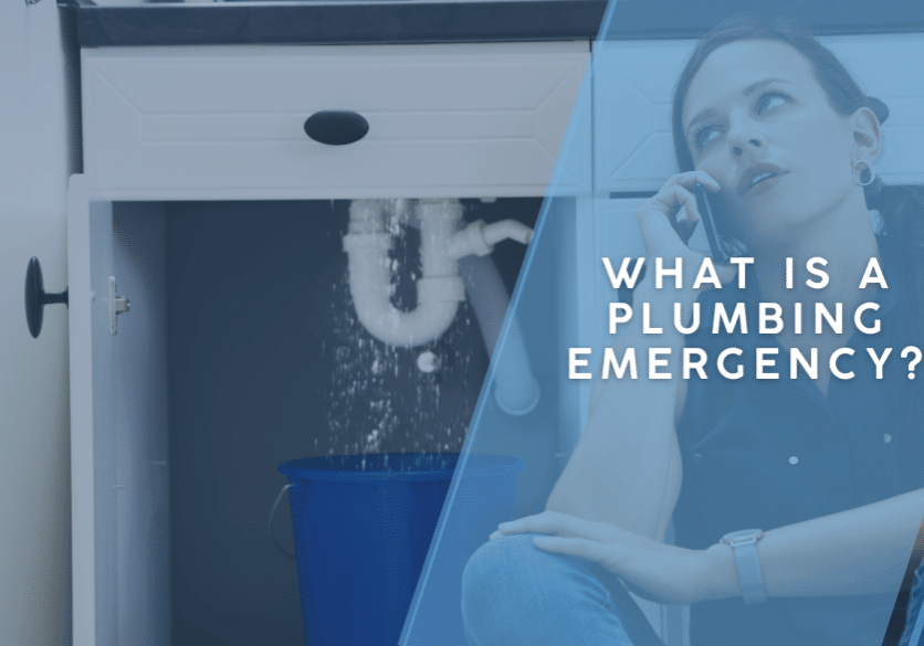 What is a plumbing emergency?
