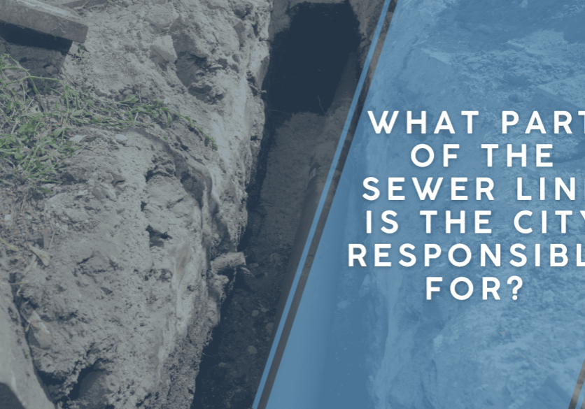 What Part of the Sewer Line is the City Responsible For? 