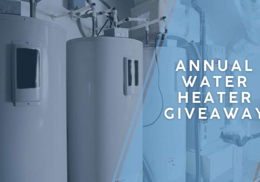 water heater giveaway